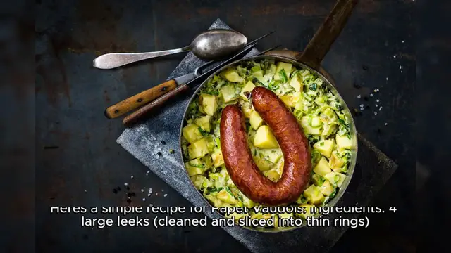 'Video thumbnail for Papet vaudois Recipe'
