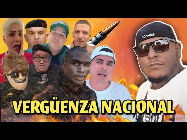 'Video thumbnail for El tema Fuego de poesias barre el piso con pila de pencos y "opositores" del exilio en Miami.'