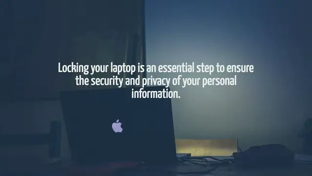 'Video thumbnail for How To Lock Laptop'