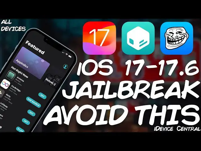 'Video thumbnail for iOS 17.0 - 17.6 JAILBREAK & TrollStore News: AVOID THIS iOS Version At All Costs. BREAKS Everything!'