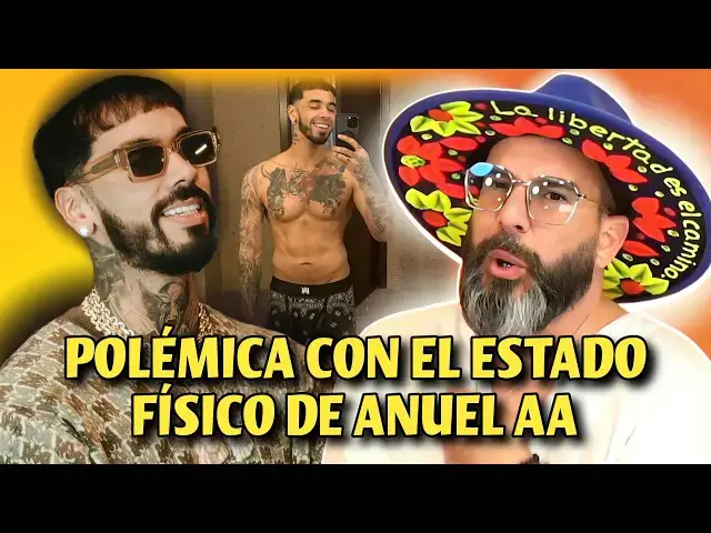 'Video thumbnail for Anuel posa para la cámara y desmiente rumores de su estado fÍsico.'
