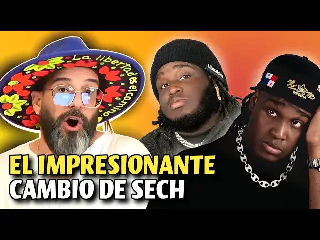 'Video thumbnail for Cantante panameño Sech sorprende con su notable cambio físico tras un impresionante adelgazamiento.'