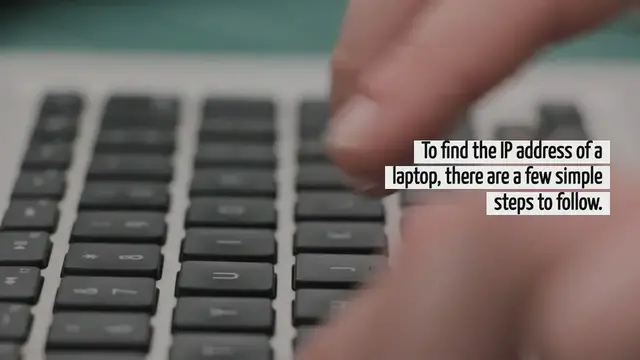 'Video thumbnail for How To Find Ip Address Of Laptop'