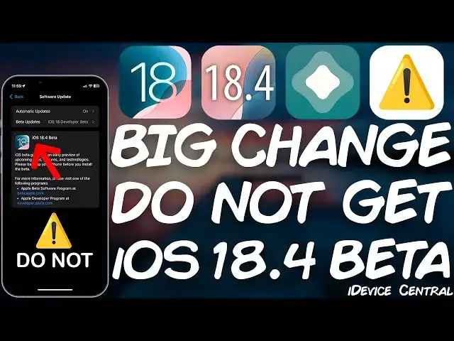 'Video thumbnail for Apple FINALLY Did It! DO NOT Install iOS 18.4 Beta!'
