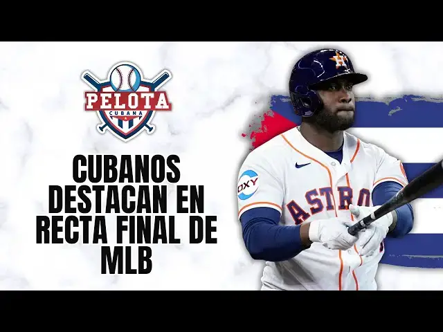 'Video thumbnail for Cubanos destacando en la recta final de MLB 2024'
