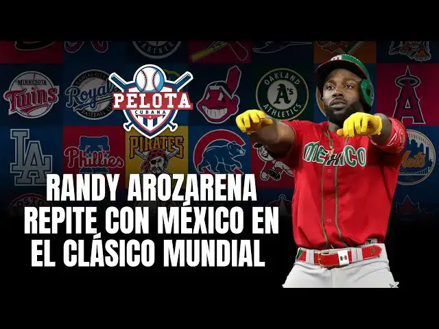 'Video thumbnail for Randy Arozarena confirma que jugará por México en el Clásico'