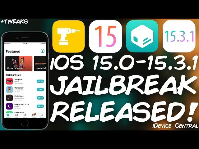 'Video thumbnail for NEW JAILBREAK With TWEAKS RELEASED For iOS 15.0 - 15.3.1! PaleRa1n Jailbreak (Sileo + Tweaks)'
