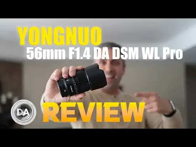 'Video thumbnail for Yongnuo YN 56mm F1.4 DA DSM WL Pro Review | A Killer Portrait lens for $270?'