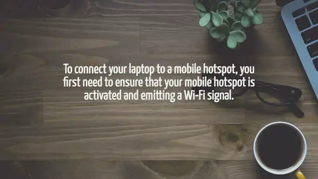 'Video thumbnail for How To Connect Laptop To Mobile Hotspot'