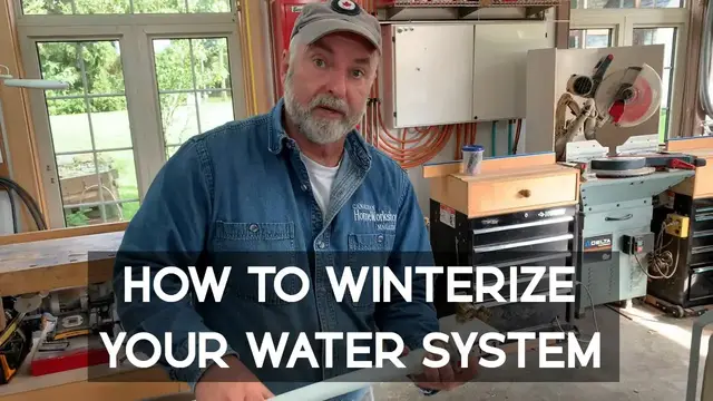 'Video thumbnail for How to Winterize Your Water System'