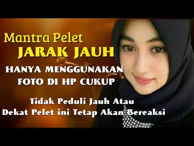 'Video thumbnail for PELET AMPUH - BERMODAL FOTO DI HP, Ilmu Pengasihan Jarak Jauh Paling Ampuh, Ilmu Pelet'
