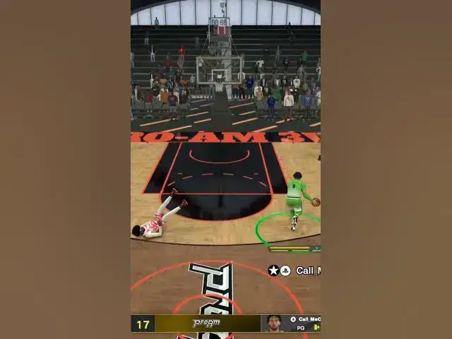 'Video thumbnail for sweeping the floor with that Man 😅 #basketball #dunk #nba2k25 #basket'