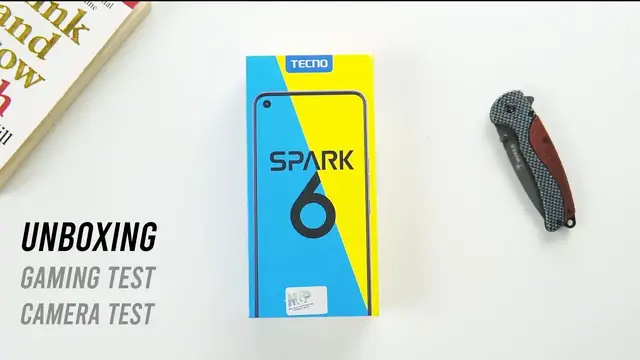 'Video thumbnail for TECNO Spark 6 Unboxing (Camera & Gaming Test) - First Impression'
