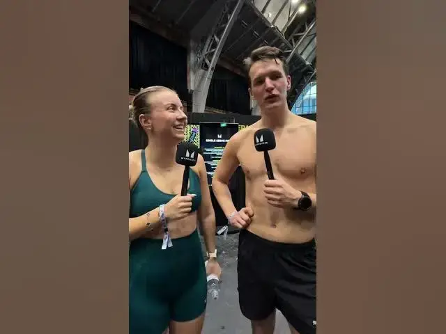 'Video thumbnail for & on fire, as per usual 🔥 Post-HYROX chat 💪 #Myprotein #HYROX #ZoeRae #DannyRae'