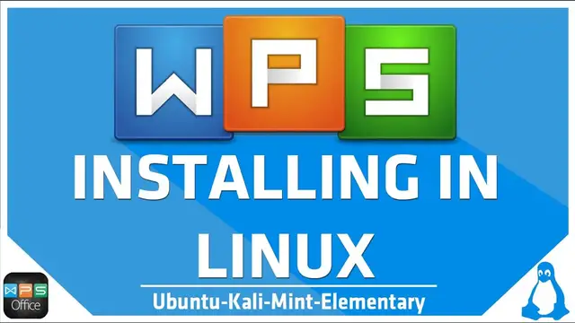 'Video thumbnail for How to install WPS Office on Linux || Explained (Kali, Ubuntu, Mint, Elementary)'