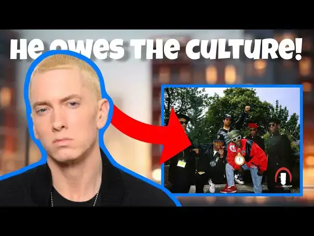 'Video thumbnail for Do white rappers owe the culture anything? #Eminem #SlimShady'