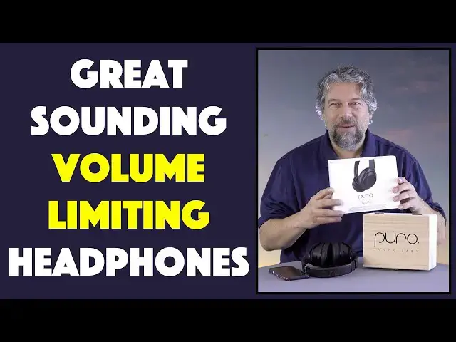 'Video thumbnail for PuroPro Volume Limiting ANC Headphones -- REVIEW'