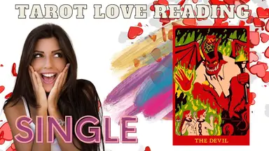 'Video thumbnail for 馃幋Pick A Card馃幋 "The Devil" Love Relationship Reading For Singles'