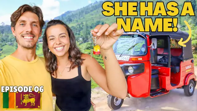 'Video thumbnail for EP 06: GETTING THE HANG OF TUKTUK LIFE! 🇱🇰 DRIVING INTO SRI LANKA'S INCREDIBLE HIGHLANDS!!!'