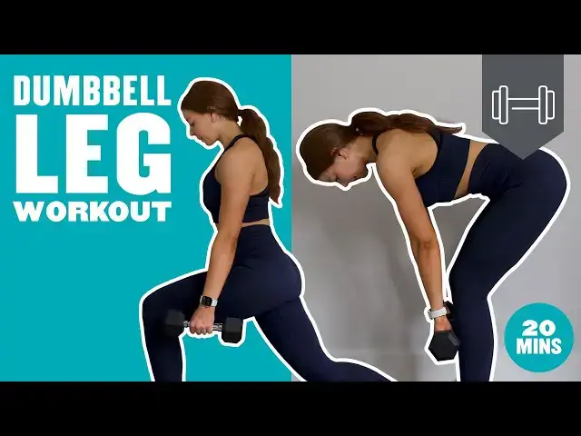 'Video thumbnail for Dumbbell-Only Leg Workout | 20-Minute Lower Body | Myprotein'