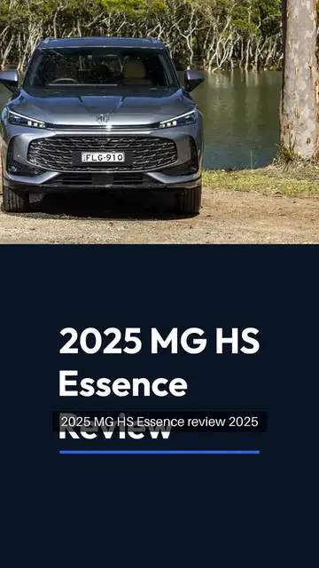 'Video thumbnail for 2025 MG HS Essence review'