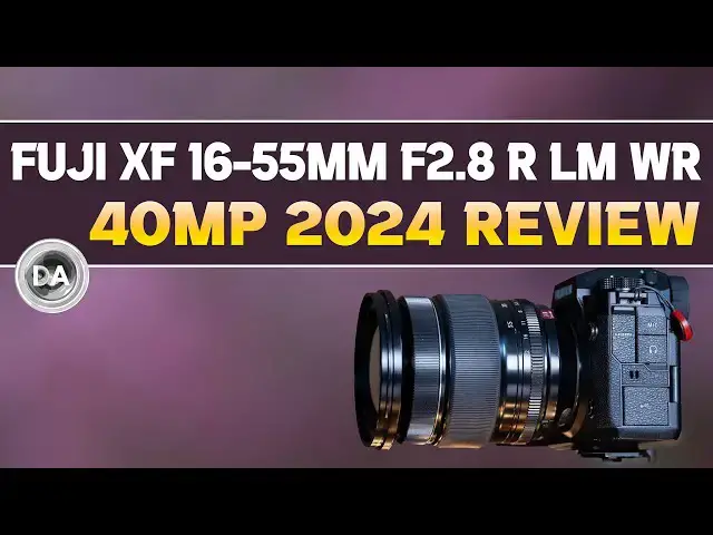 'Video thumbnail for Fujinon XF 16-55mm F2.8 LM WR 40MP Update | Still the Premium Option?'