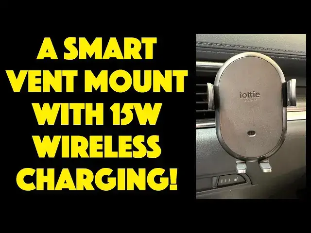 'Video thumbnail for IOTTIE Auto Sense 2 Air Vent Mount and Car Qi Charger - DEMO & REVIEW'