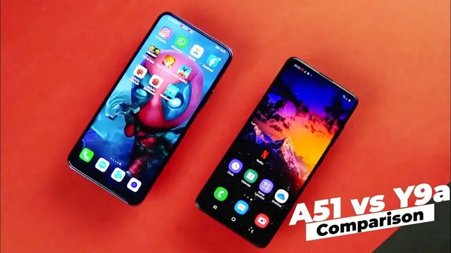 'Video thumbnail for Samsung Galaxy A51 vs Huawei Y9a Comparison | Design - Battery - Camera - Performance'