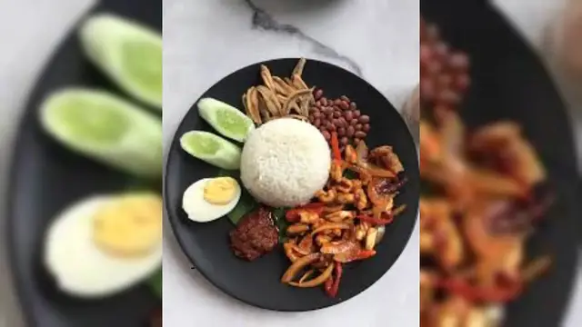 'Video thumbnail for Nasi Lemak Recipe'