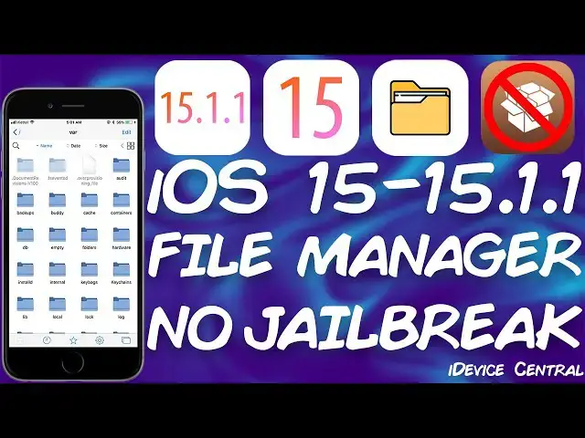 'Video thumbnail for iOS 15.0 - 15.1.1 JAILBREAK News: MiniRootFileManager15 RELEASED!'