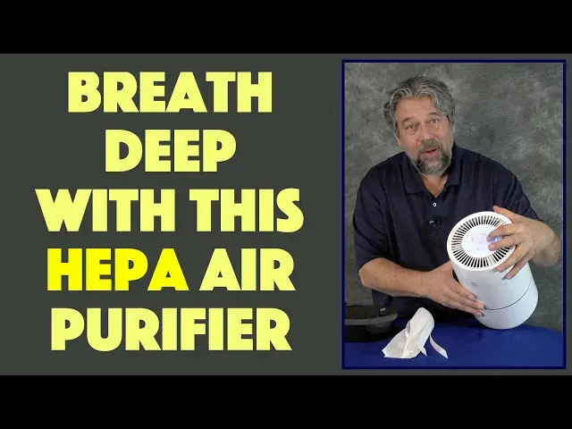 'Video thumbnail for WBM Smart HEPA Air Purifier -- DEMO & REVIEW'