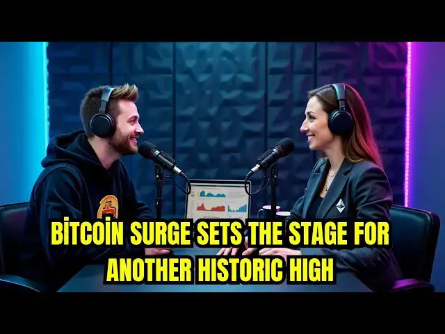 'Video thumbnail for Bitcoin Surge Sets the Stage for Another HISTORIC HIGH 🚀 | What Comes Next?'