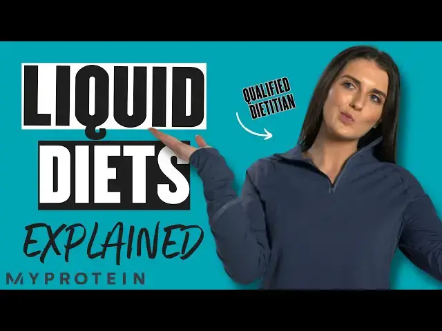 'Video thumbnail for Are Liquid Diets Dangerous? | Nutritionist Explains | Myprotein'