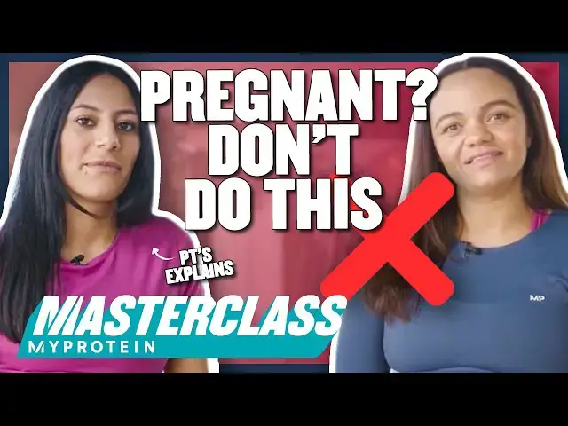 'Video thumbnail for 🚫 Exercises to avoid whilst pregnant: the important don'ts 🚫 | Myprotein'