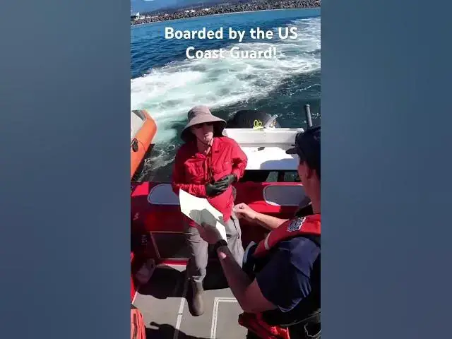 'Video thumbnail for Boarded by the US Coast Guard! Great bunch of people!'