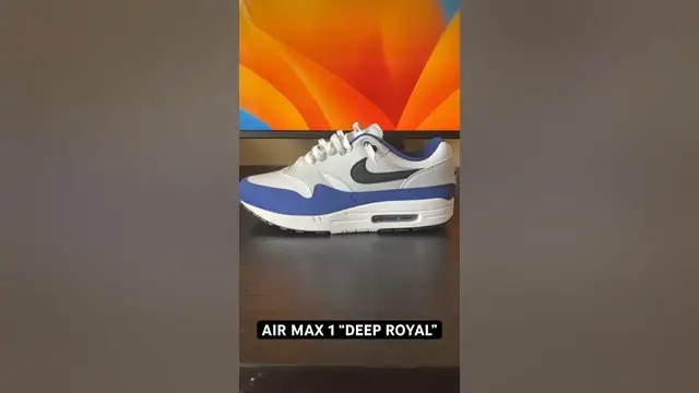 'Video thumbnail for Latest Pickup: Nike Air Max 1 “Deep Royal” #nike #airmax1 #sneaker'