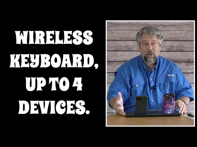 'Video thumbnail for Seenda Rechargeable Backlit 4-Device Bluetooth Keyboard -- REVIEW'