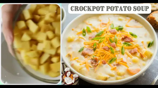 'Video thumbnail for Crockpot Potato Soup'