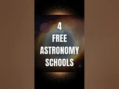 'Video thumbnail for Free Astronomy Schools for International Students #scholarship #studyabroad #astronomy'