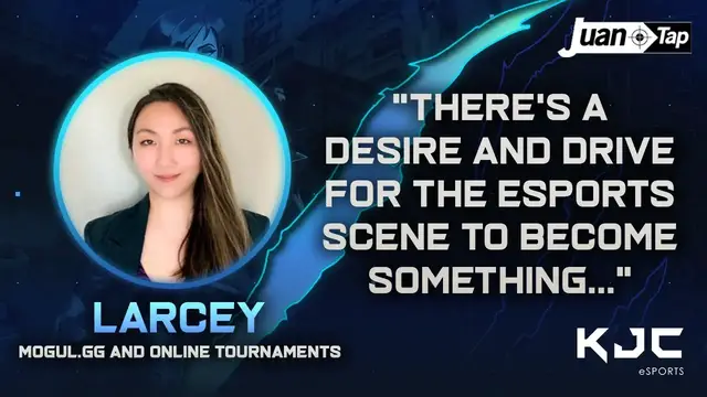 'Video thumbnail for Larcey of Mogul.GG on what it's like working in an Esports Organization'