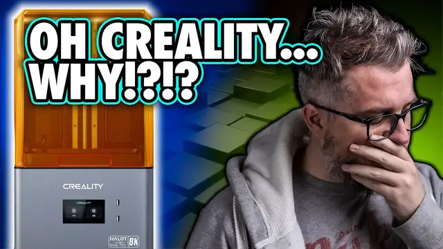 'Video thumbnail for Creality Halot Mage PRO Review - CAN'T BE FIXED!'