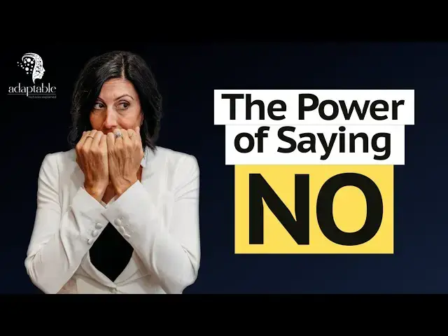'Video thumbnail for The Power of Saying NO'