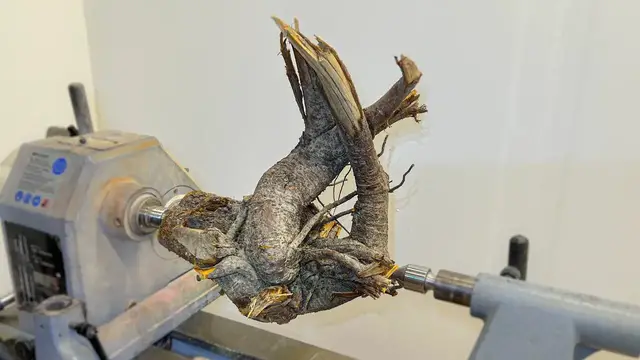 'Video thumbnail for Woodturning - Should NOT Try This At Home!!!'