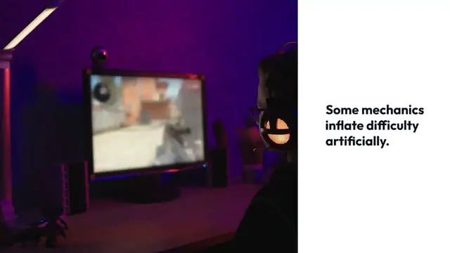 'Video thumbnail for Unmasking Fake Game Difficulty'