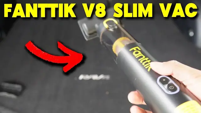 'Video thumbnail for Testing Out The Fanttik V8 Slim Car Vacuum'
