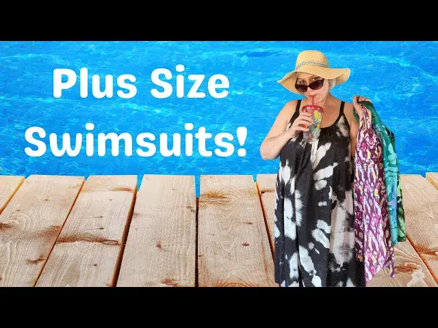 'Video thumbnail for Plus Size 18-20 Swimsuit Try On Haul : Over 50 : Tummy Coverage'