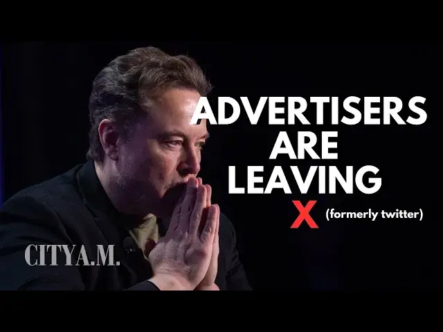 'Video thumbnail for Advertisers flee X after Elon Musk's lawsuit and UK riot comments'