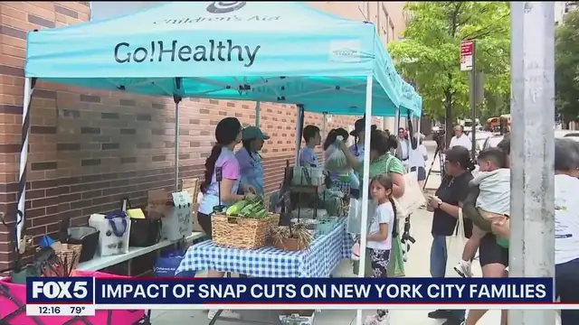 'Video thumbnail for Impact of SNAP cuts on NYC families'