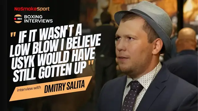 'Video thumbnail for 'I Think It Was A Low Blow' Dmitry Salita Reacts To Usyk vs Dubois | Updates On His Fighters'
