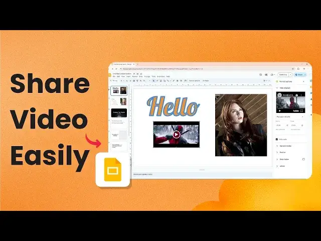 'Video thumbnail for How to Share Video with Google Slides'